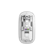 Miš Wireless Marvo PRISM B10 M810W sa 7 boja pozadinskog osvetljenja i punjivom baterijom (300 mAh) transparent beli