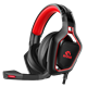 Slušalice USB Marvo HG8960 gejmerske sa mikrofonom za PS4,Xbox One,PC, boja pozadinskog osvetljenja crvena, crne