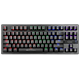 Tastatura USB Marvo KG901 mehanička , sa plavim mehaničkim prekidačima, bez numeričkog dela, Rainbow pozadinsko osvetljenje crna