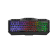 TASTATURA+MIS+PODLOGA USB MK900