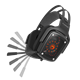 Slušalice USB Marvo 7.1 HG9046 gejmerske sa mikrofonom,RGB osvetljenjem, ugrađenom zvučnom karticom,metalni okvir