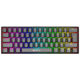 Tastatura USB Xtrike GK985 gejmerska vodootporna mehanička plavi switch RGB pozadinsko osvetljenje crna