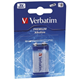 BATERIJA 9V VERBATIM ALKALINA 49924