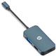 Adapter USB C na HDMI+VGA+DP HP DHC-CT200 MST MODE
