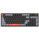 Tastatura USB Xtrike GK987G mehanička , sa plavim mehaničkim prekidačima, numerička, RGB pozadinsko osvetljenje crna