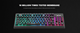 Tastatura USB Marvo K607 gejmerska membranska 3 boje osvetljenja crna