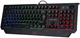 Tastatura USB Xtrike KB509 gejmerska membranska sa 7 boja osvetljenja