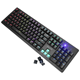 Tastatura Marvo USB KG916 gejmerska mehanička (plavi svičevi), RGB pozadinsko osvetljenje sa 12 efekata osvetljenja crna