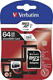 Memorijska kartica microSDXC 64GB + sd adapter c10 Verbatim